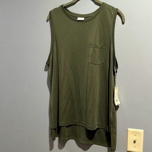 XL Olive Tank Top